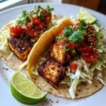 air fryer crispy tofu tacos