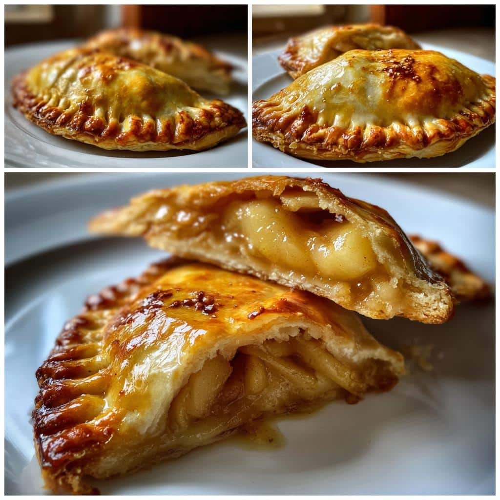air fryer easy apple pies - detail 1