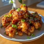 air fryer gochujang maple cauliflower