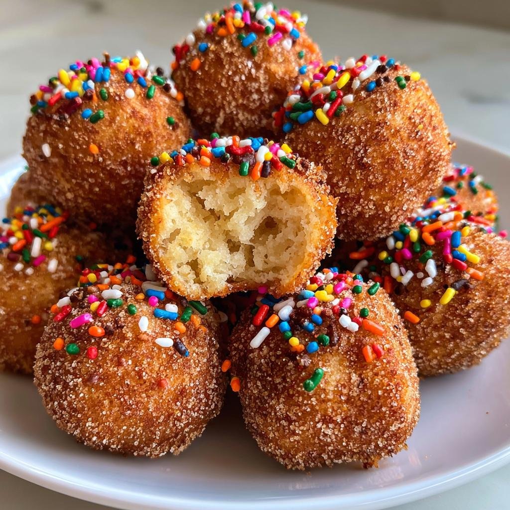 air fryer halloween churro bites - detail 1
