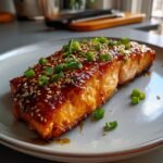 air fryer honey sriracha salmon