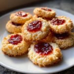 air fryer jam thumbprint cookies