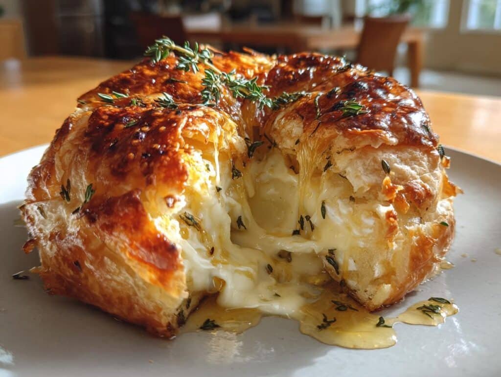 air fryer mummied brie