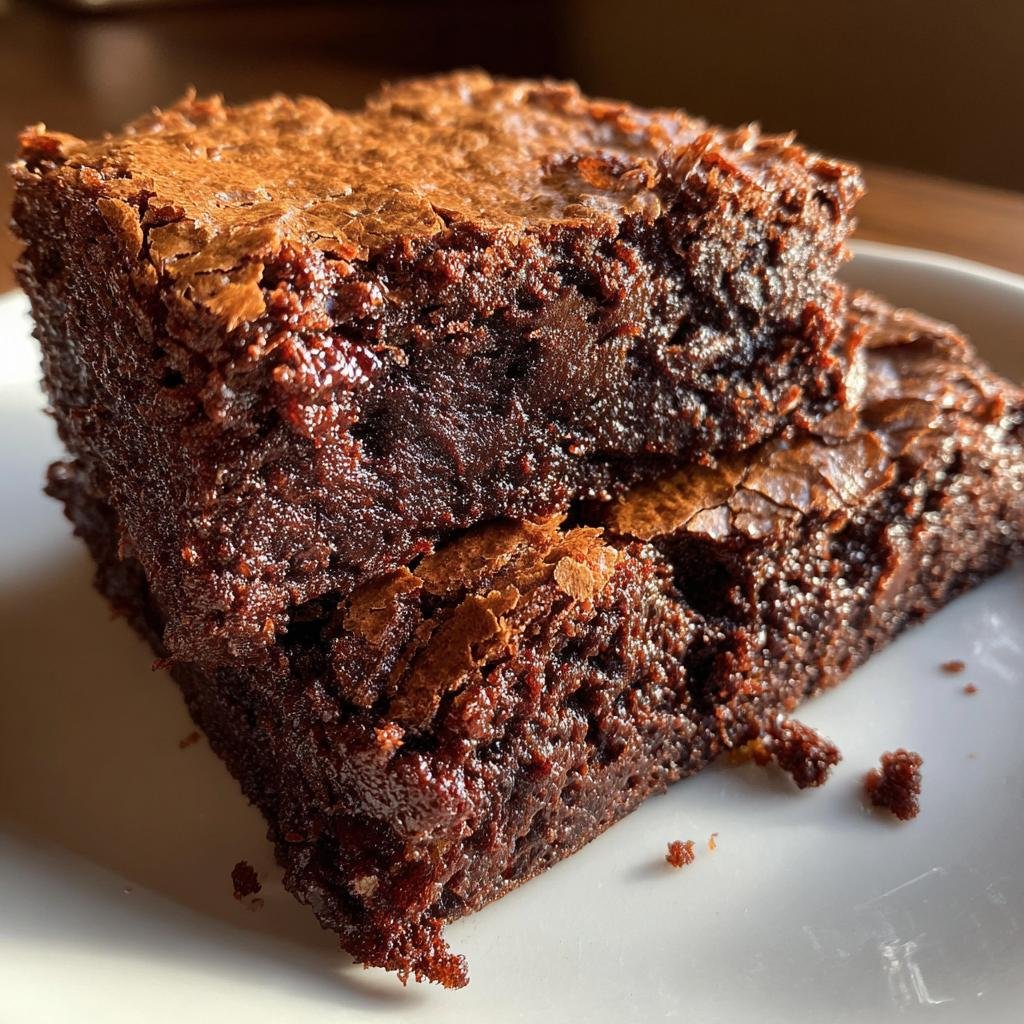 air fryer oven brownies - detail 1