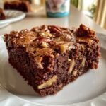 air fryer pecan brownies
