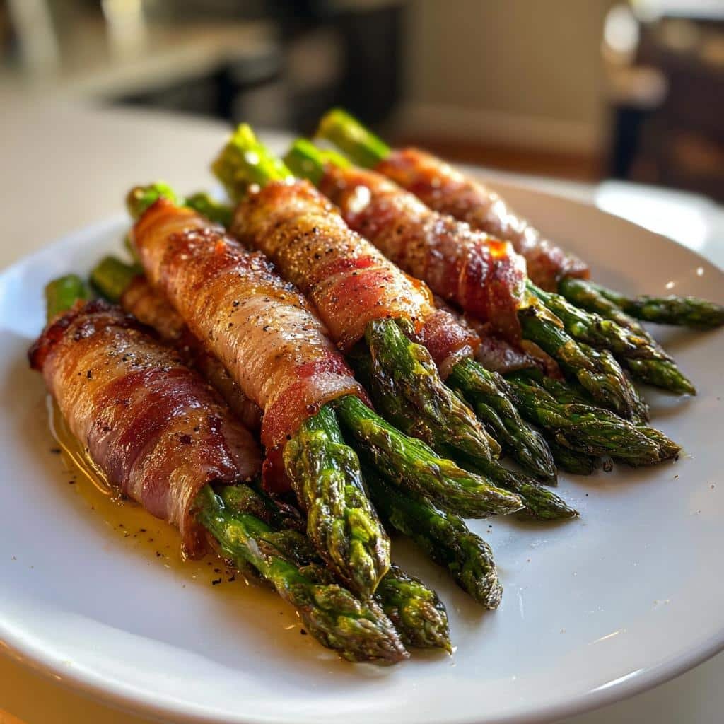 air fryer prosciutto wrapped asparagus