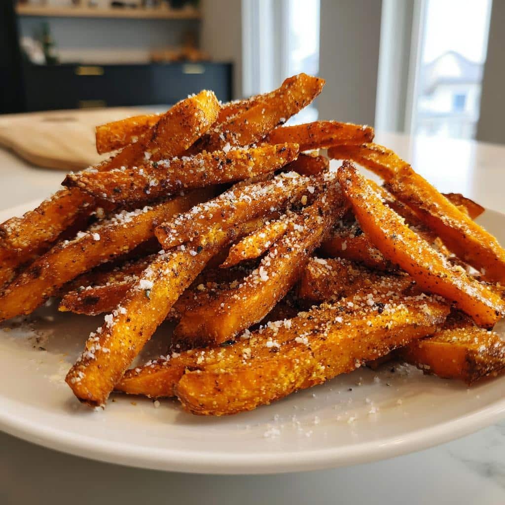 air fryer pumpkin fries