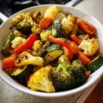 air fryer roasted vegetable medley