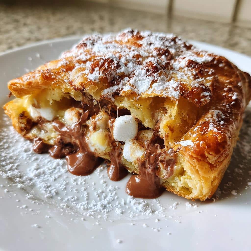 air fryer rocky road danish - detail 1