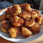 air fryer sesame chicken bites