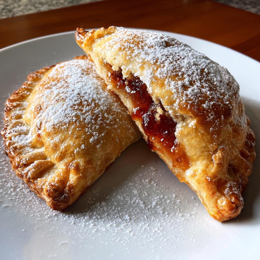 air fryer skull hand pies - detail 1