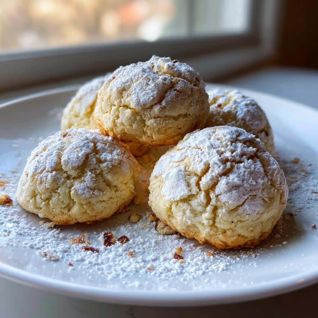 air fryer snowball cookies