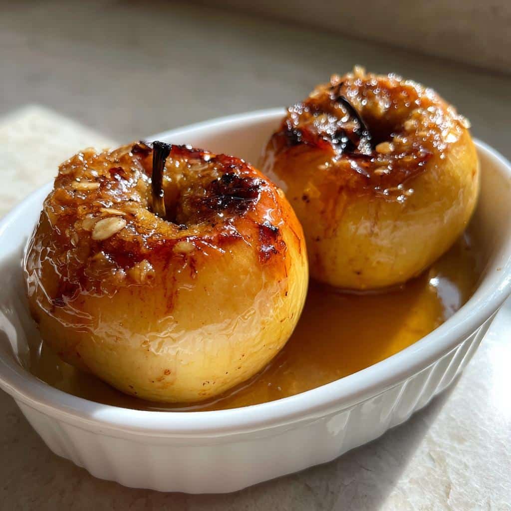 air fryer stuffed apples