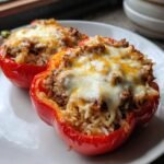 air fryer stuffed bell peppers