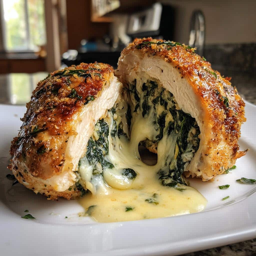 air fryer stuffed chicken breast
