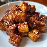 air fryer teriyaki tofu