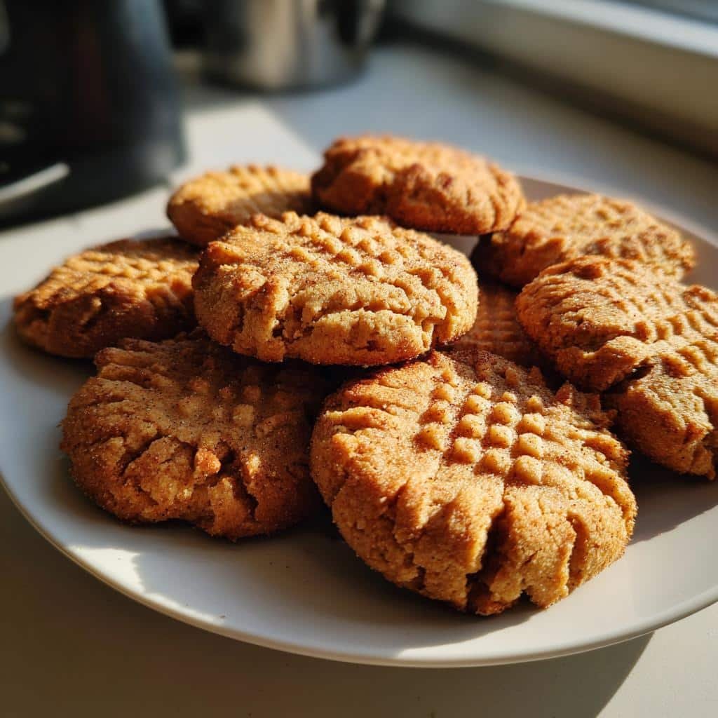 Air Fryer 3-Ingredient Peanut Butter Cookies - detail 1