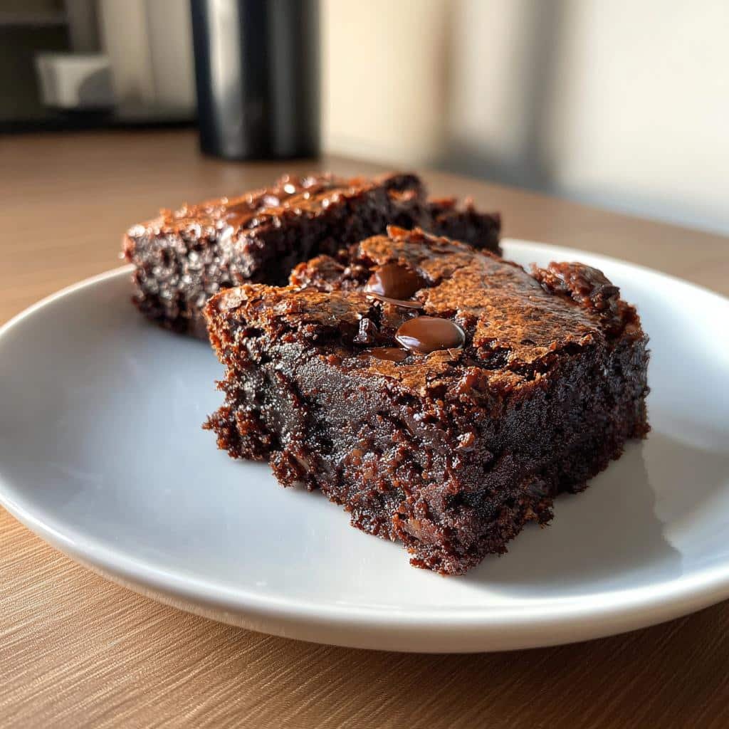 Air Fryer 4-Minute Vegan Brownies - detail 1