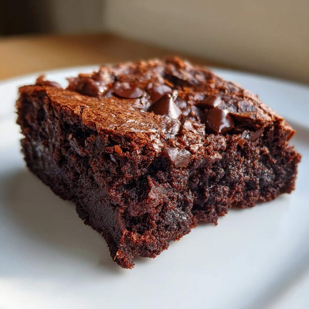 Air Fryer 4-Minute Vegan Brownies