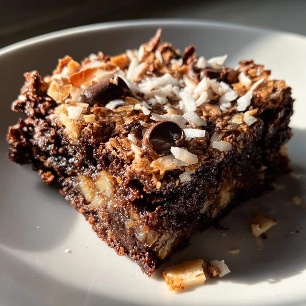 Air Fryer Almond Joy Brownies - detail 1