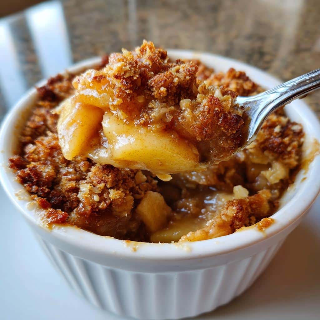 Air Fryer Apple Crisp - detail 1