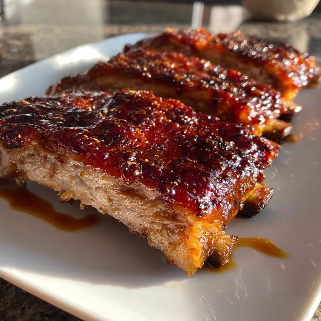 Air Fryer BBQ Ribs - detail 1