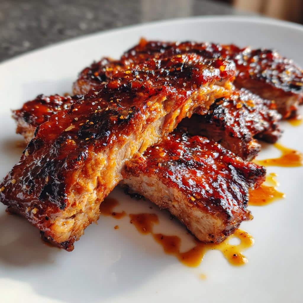 Air Fryer BBQ Ribs