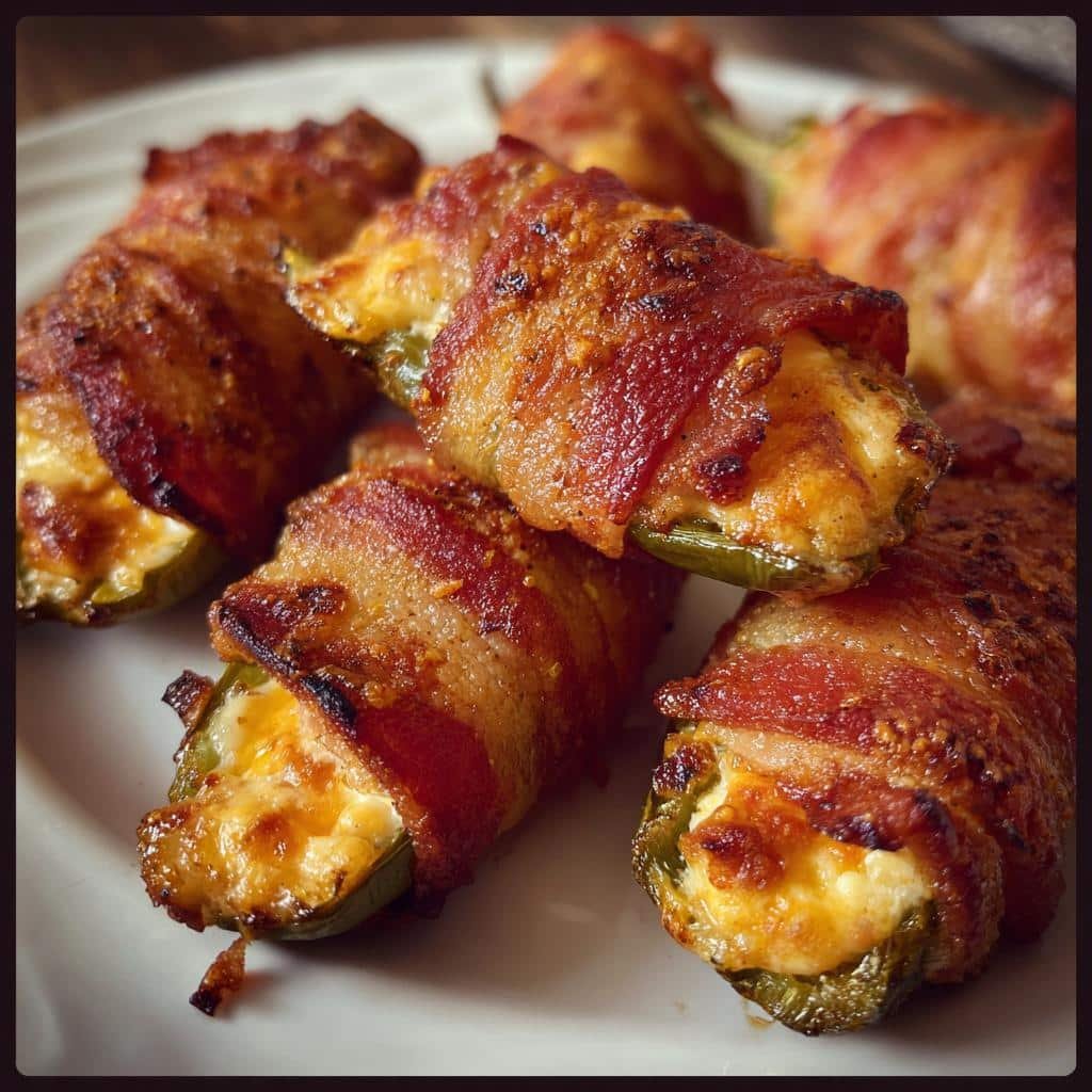 Air Fryer Bacon-Wrapped Jalapeños