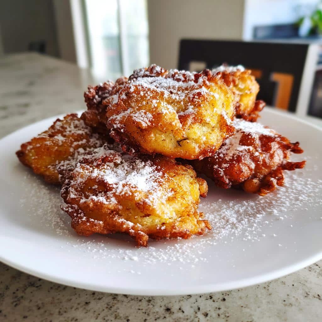 Air Fryer Banana Fritters