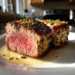 Air Fryer Beef Tenderloin (Herb-Crusted)