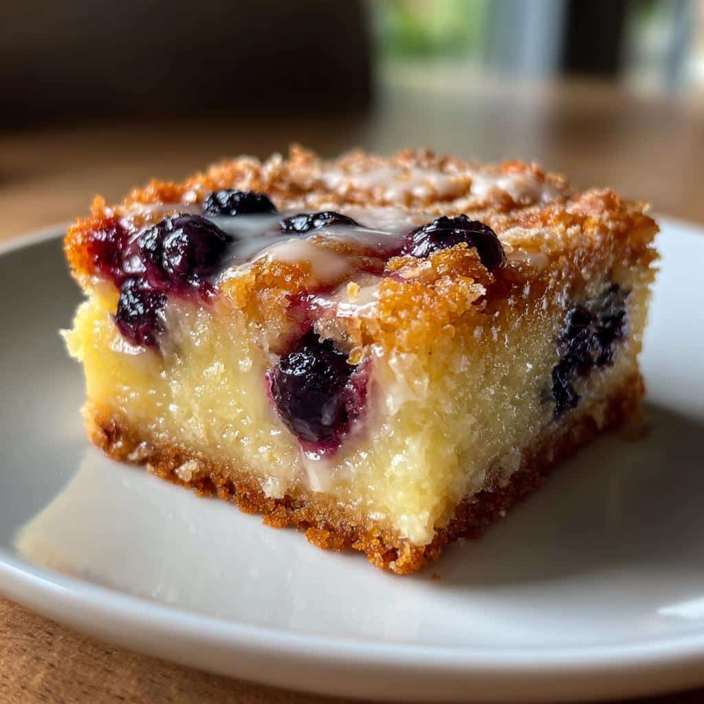Air Fryer Blueberry Lemon Bars - detail 1