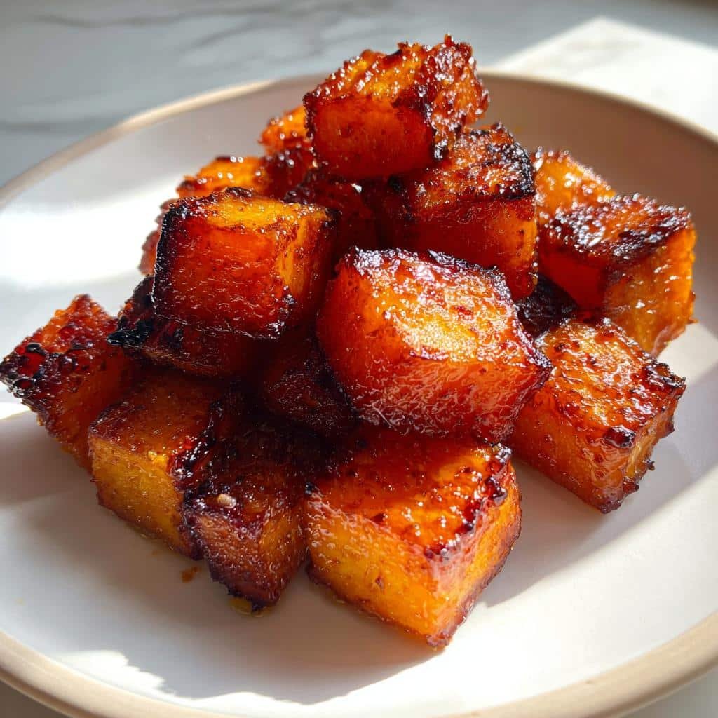Air Fryer Butternut Squash (Maple-Glazed) - detail 1