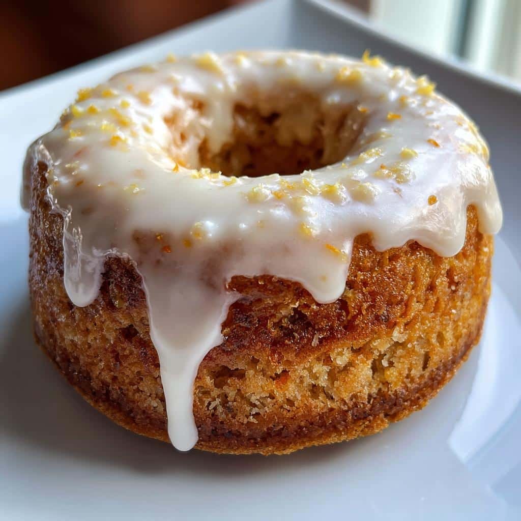 Air Fryer Carrot Cake Donuts - detail 1