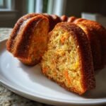 Air Fryer Carrot Ginger Bundt