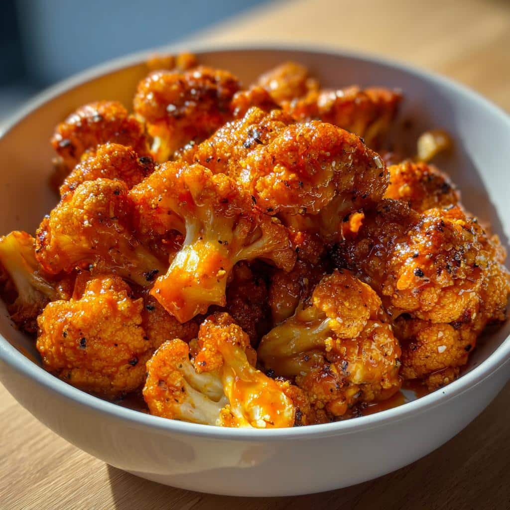 Air Fryer Cauliflower Wings (Buffalo) - detail 1