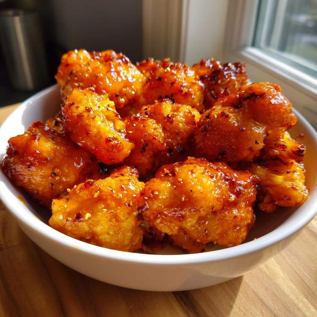 Air Fryer Cauliflower Wings (Buffalo)