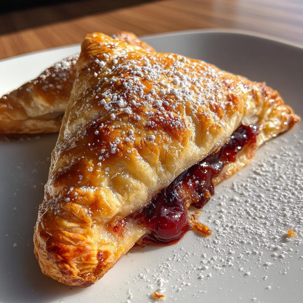 Air Fryer Cherry Chocolate Hand Pie - detail 1