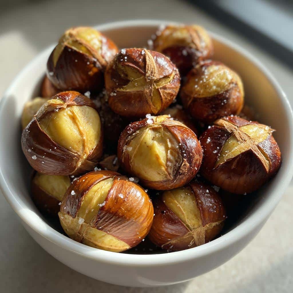 Air Fryer Chestnuts (Roasted) - detail 1