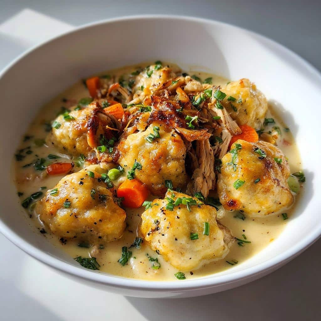 Air Fryer Chicken & Dumplings - detail 1