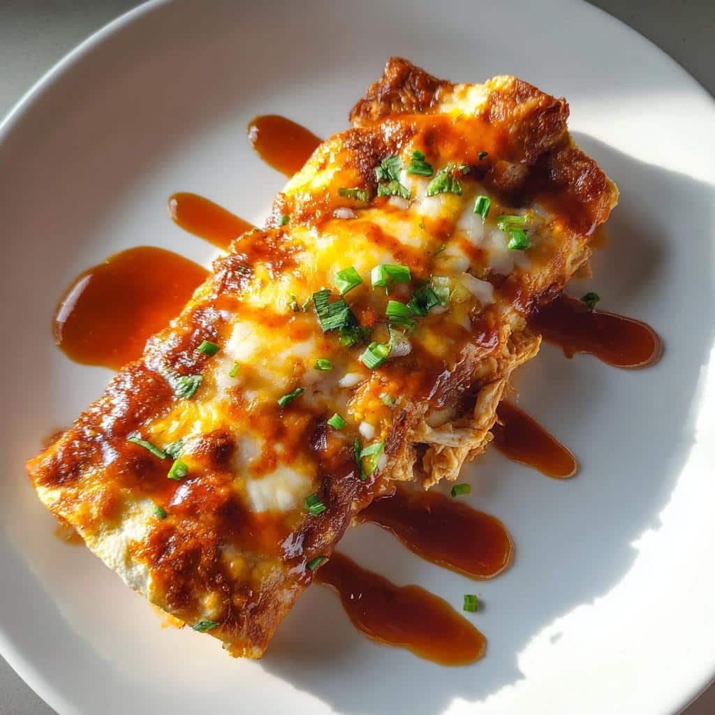 Air Fryer Chicken Enchiladas - detail 1