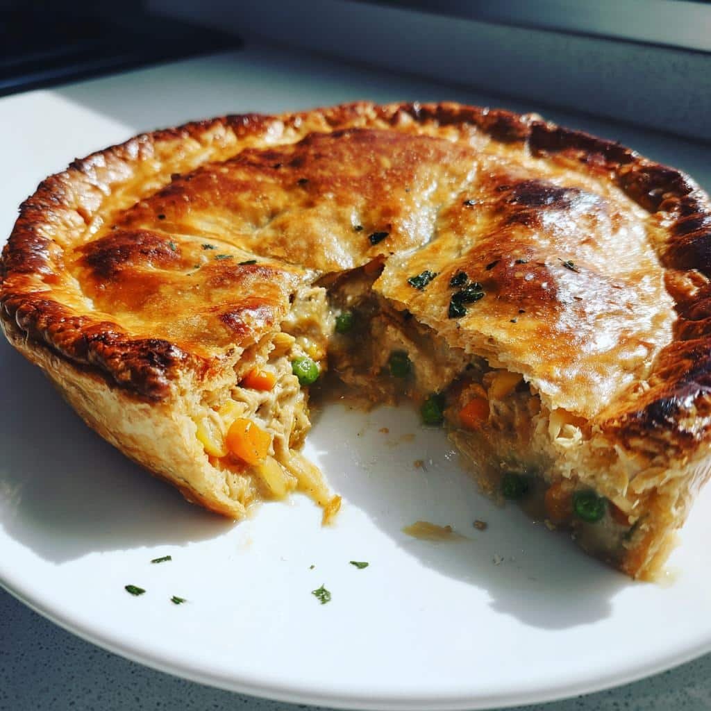 Air Fryer Chicken Pot Pie