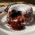 Air Fryer Chocolate Lava Cake