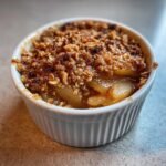 Air Fryer Cinnamon Pear Crisp