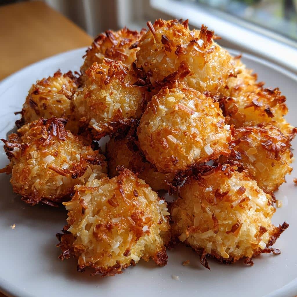 Air Fryer Coconut Lemon Bites - detail 1