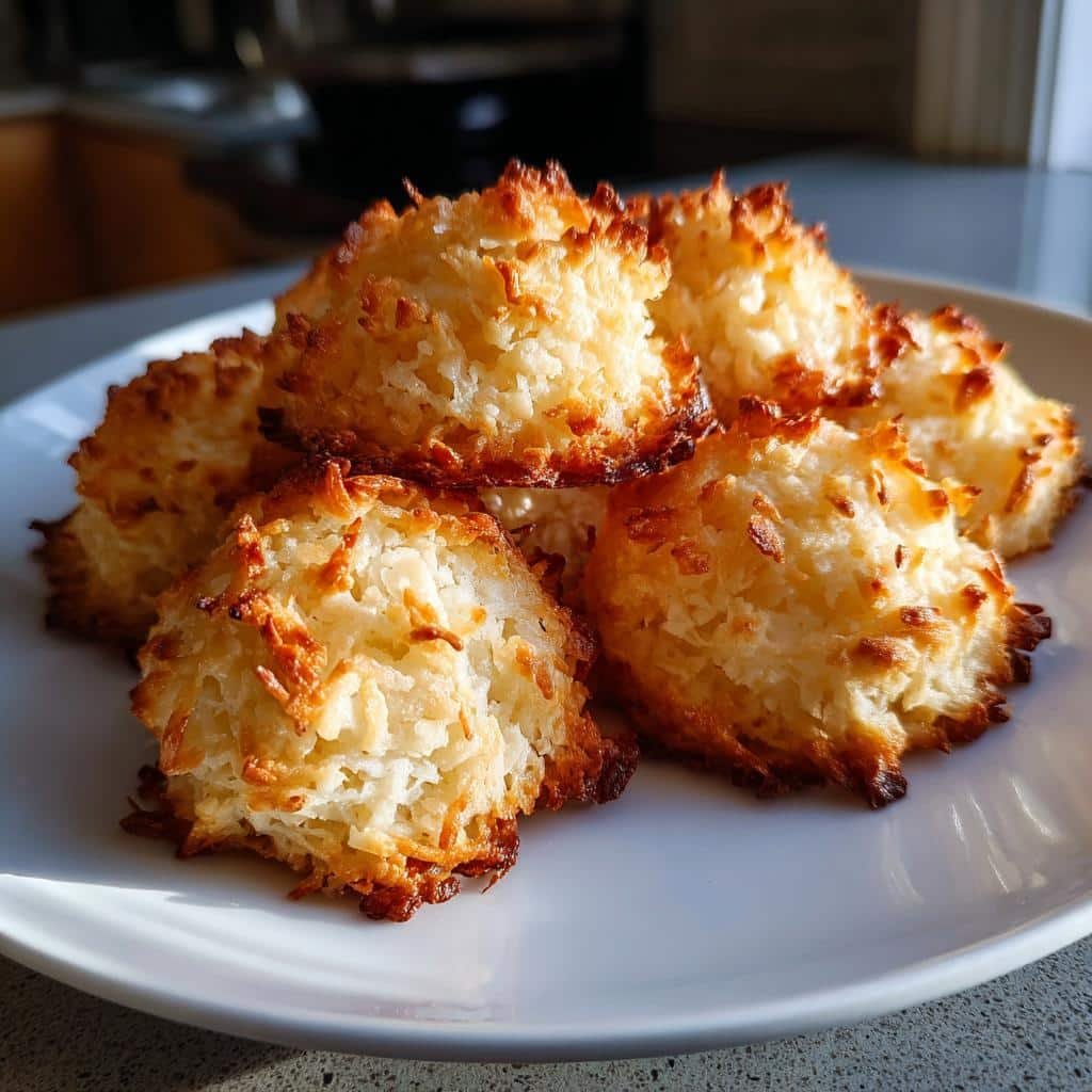 Air Fryer Coconut Macaroons
