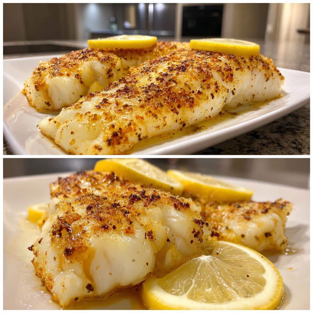 Air Fryer Cod (Lemon Pepper) - detail 1