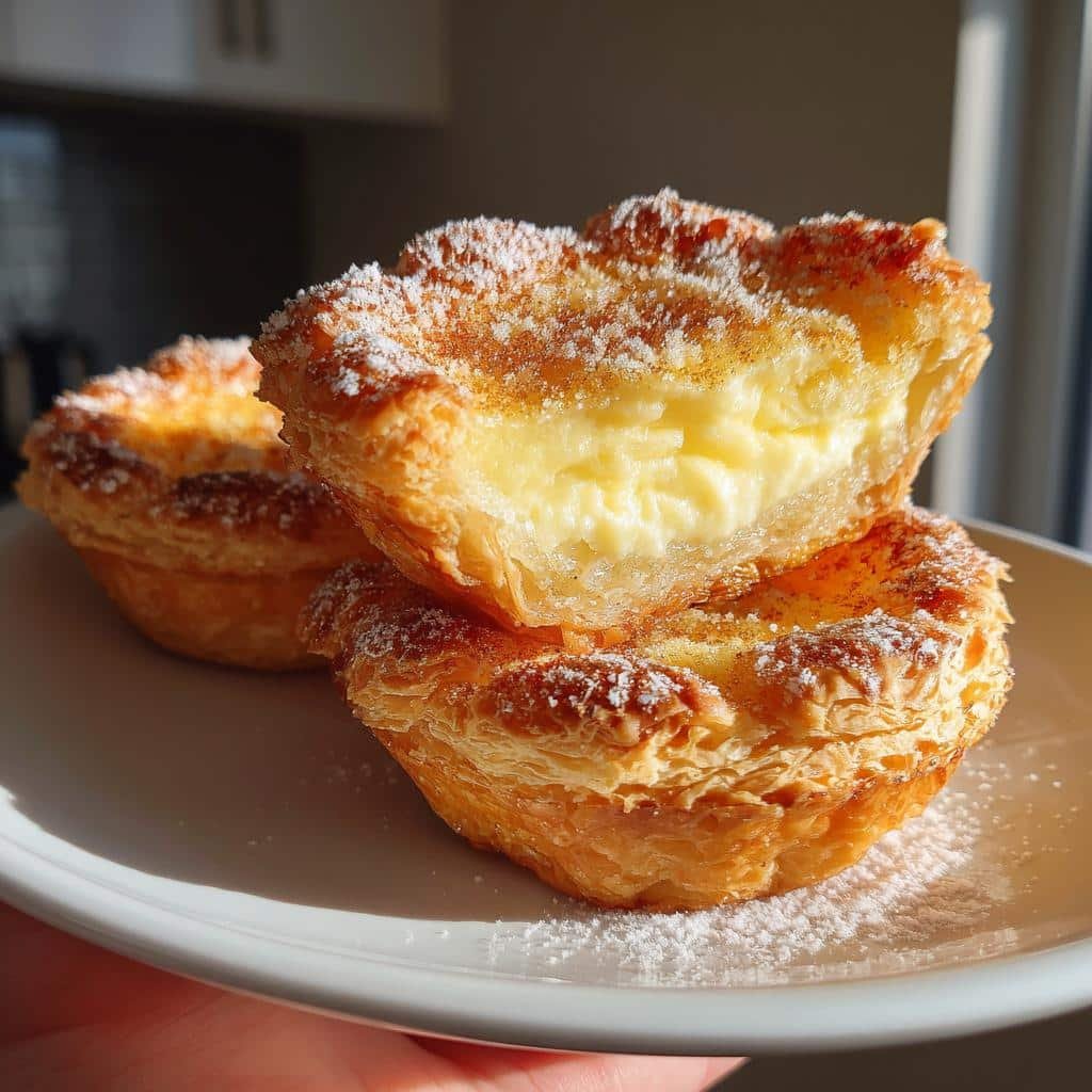 Air Fryer Custard Tarts - detail 1