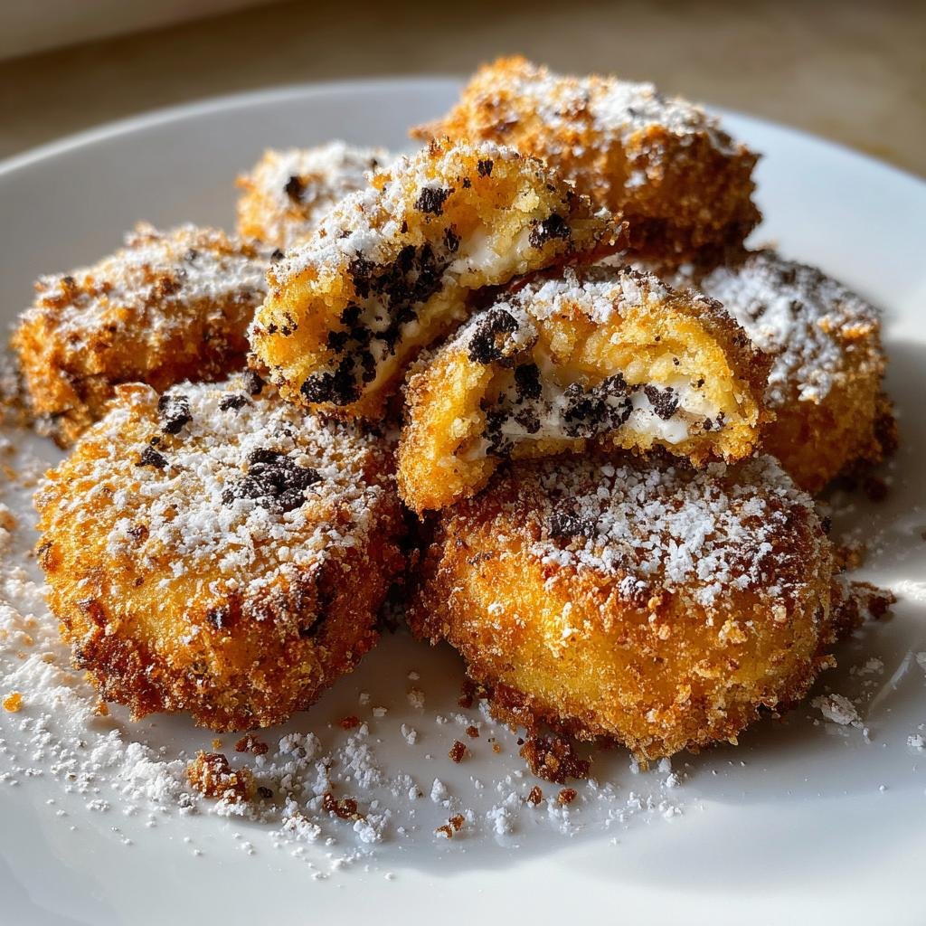 Air Fryer Deep-Fried Oreo Sandwich Cookies - detail 1