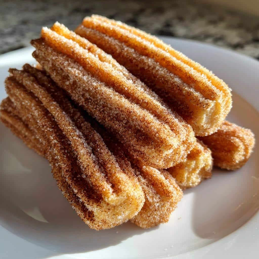 Air Fryer Eggless Churros