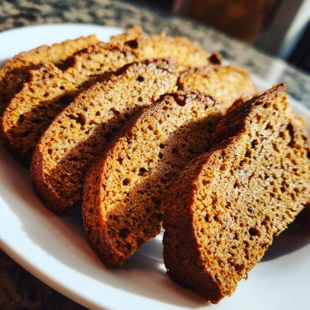 Air Fryer Gingerbread Biscotti - detail 1